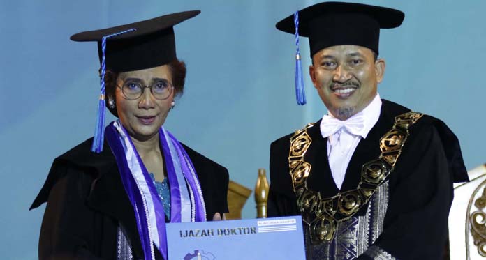 Menteri Susi Dapat Gelar Doktor HC, Rektor ITS: Gelar Ini Bukan Pemberian