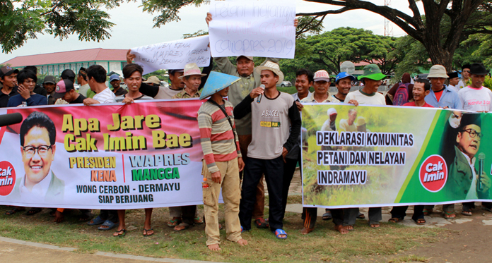 Cak Imin Banjir Dukungan dari Komunitas Petani dan Nelayan Indramayu