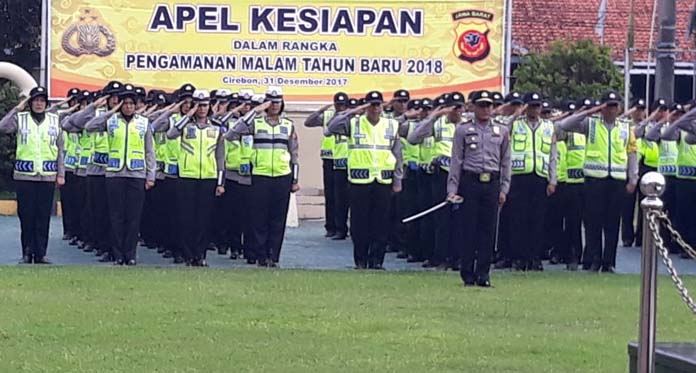 Polres Cirebon Kerahkan 300 Personel, Amankan Malam Tahun Baru