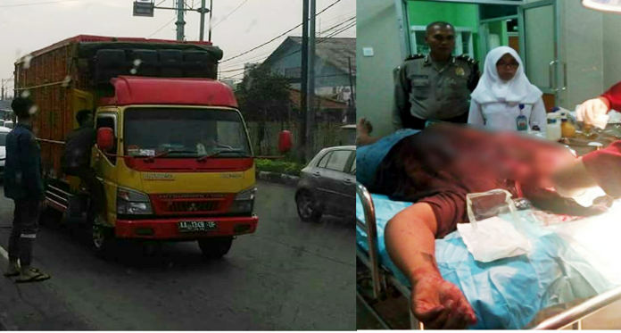 Sopir Truk Nyaris Tewas Dibacok Gerombolan Anak Punk, Sejumlah Kendaraan Dirusak