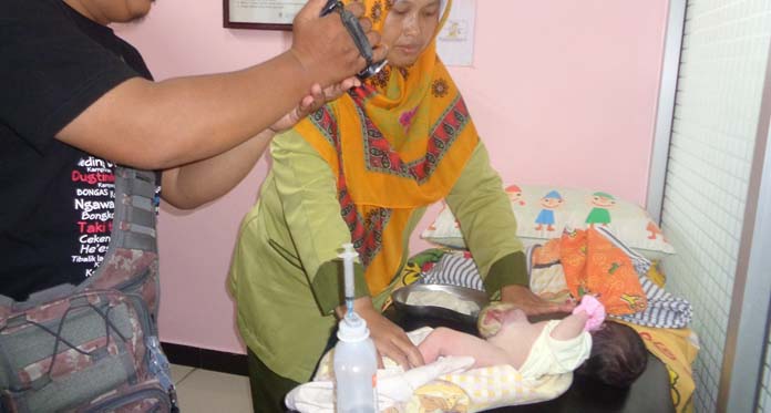 Bayi Pengidap Omfalokel Jalani Perawatan di RSUD Majalengka