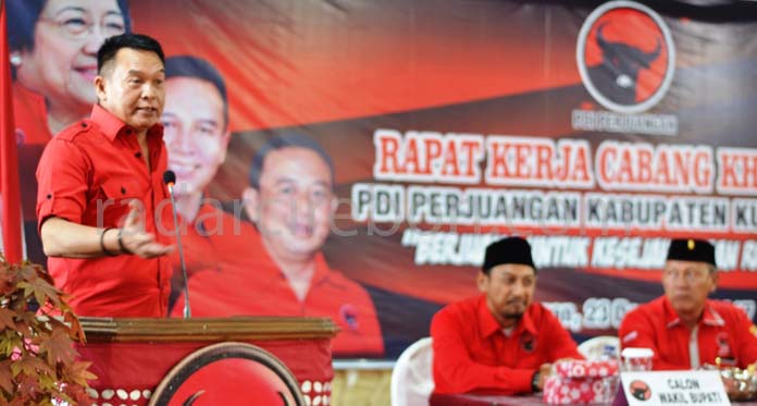 Kawal Rekomendasi Acep-Edo, TB Hasanudin Ancam Kader PDIP Melawan