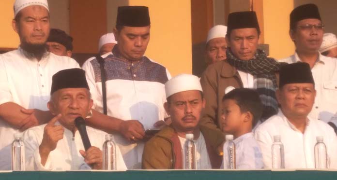 Hadiri Deklarasi GISS, Amien Rais Ajak Umat Islam Bersatu