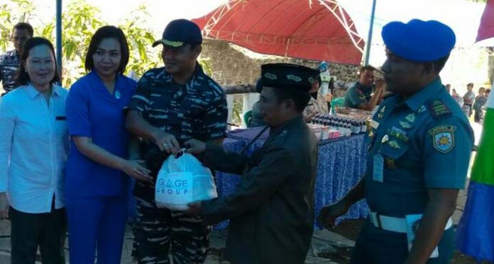 Peringati Hari Armada, Lanal Cirebon Bakti Sosial di Bandorasa Kulon