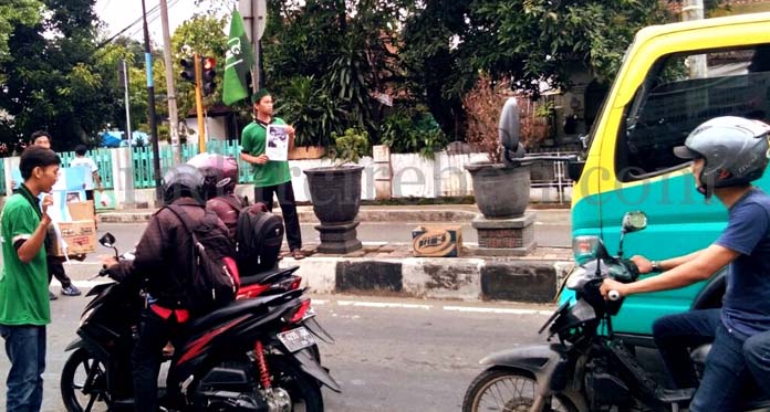 HMI Galang Dana untuk Ayu Bayi Pengidap Omfalokel