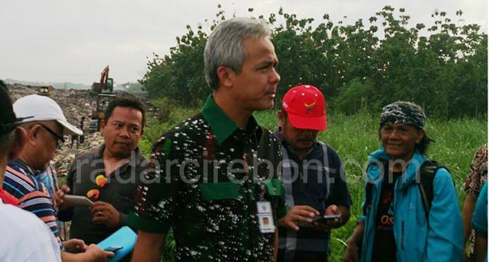 Soal Sampah, Gubernur Jateng Ganjar Pranowo Janji Bantu Pemkab Cirebon