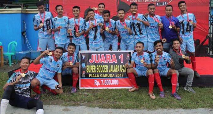 Beckham Cetak Gol,  Garuda Caruban Jawara Piala Garuda-Radar Cirebon 2017