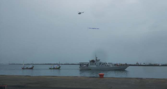 TNI AL Kerahkan 11 Kapal Perang dan Unjuk Kemampuan di Pelabuhan Cirebon