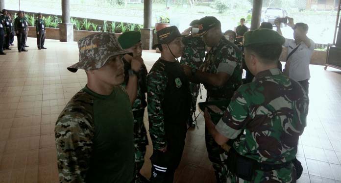 Dandim Terjun Langsung, 60 Kades Dibekali Latihan Bela Negara