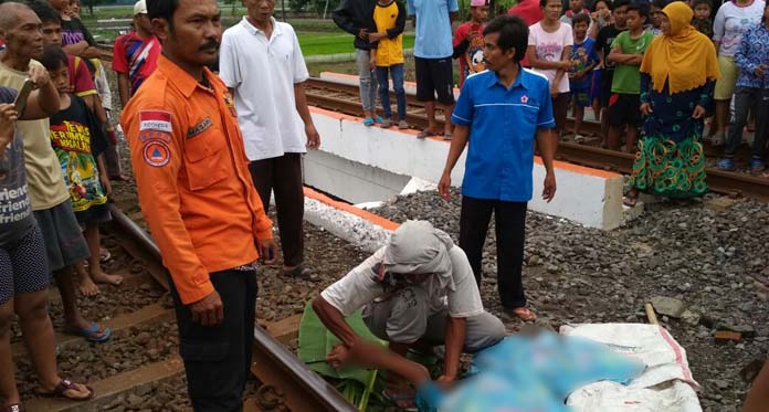 Warga Bangodua Meninggal Disambar Kereta Api Bengawan Solo