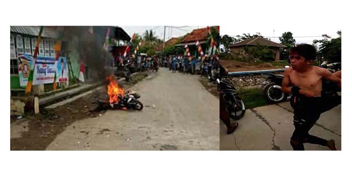 Kepergok Curi Motor, Dua ABG Nyaris Tewas Dimassa