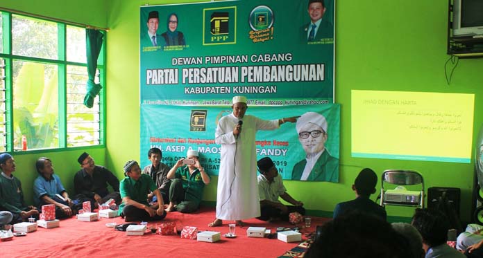 Asep Maoshul Ingatkan Berpolitik dengan Agama