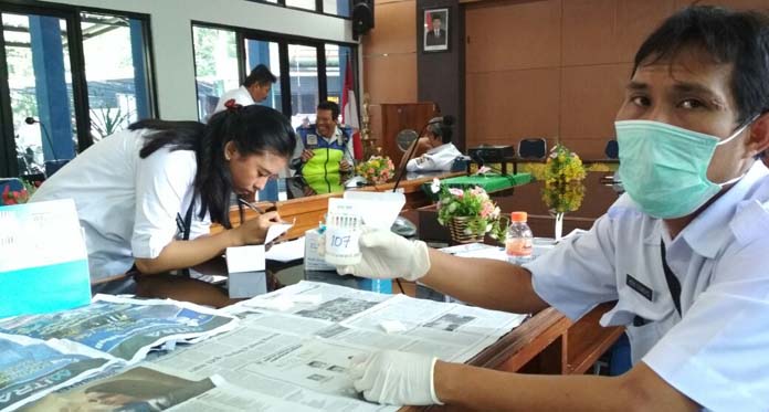 135 Pegawai Dishub Kota Cirebon Ikuti Tes Urine, Begini Hasilnya