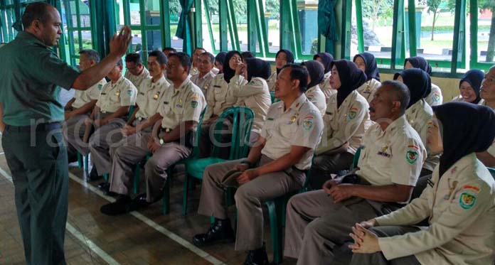 Pasi Intel Tegaskan TNI dan PNS Kodim Kuningan Netral