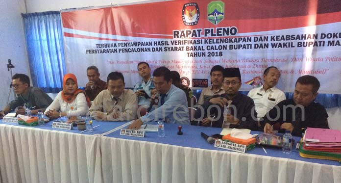 KPU Terima Berkas Perbaikan Bakal Pasangan Calon