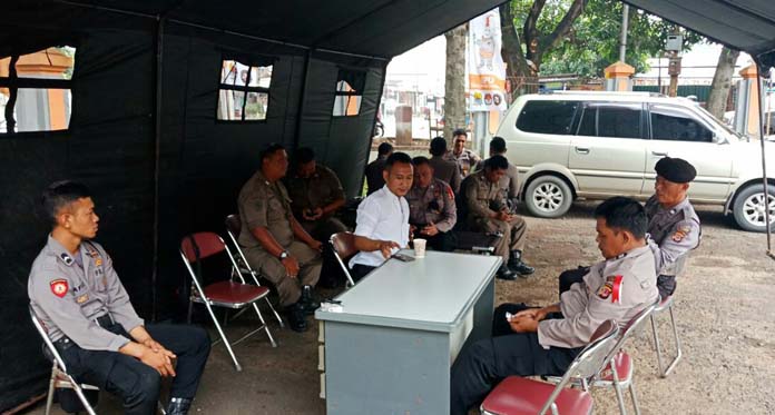 Belum Ada Paslon yang Daftar, 1 Pelton Polisi dan Satpol PP Sudah Siaga