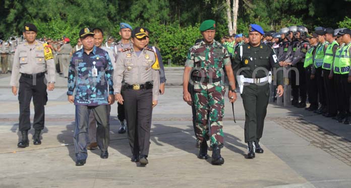 Polres Kuningan Gelar Apel Pasukan Pengamanan Pilkada