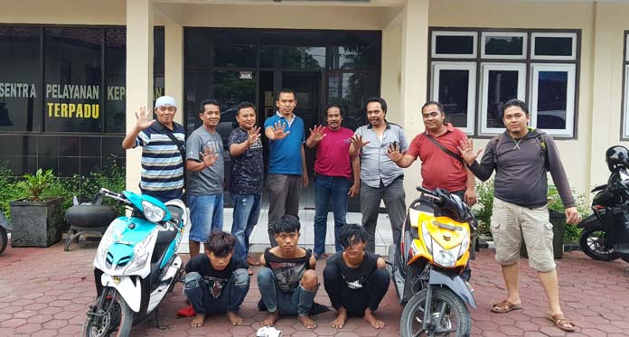 4 Perampok Pembobol Rumah Warga Dibekuk Polisi