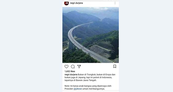 Tol Luar Negeri Jadi Hoax di Dalam Negeri