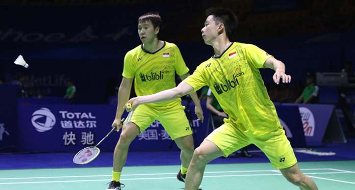 Tampil Mendebarkan, Marcus/Kevin Juara Indonesia Masters