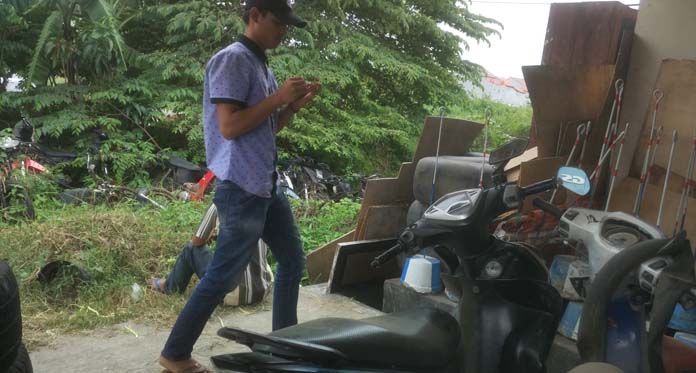 Sepeda Motor Milik Pencuri Ayam Diamankan di Mapolsek Sumber