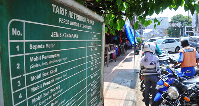 Retribusi Parkir Tumpang Tindih, Pengelolaan Belum Satu Pintu