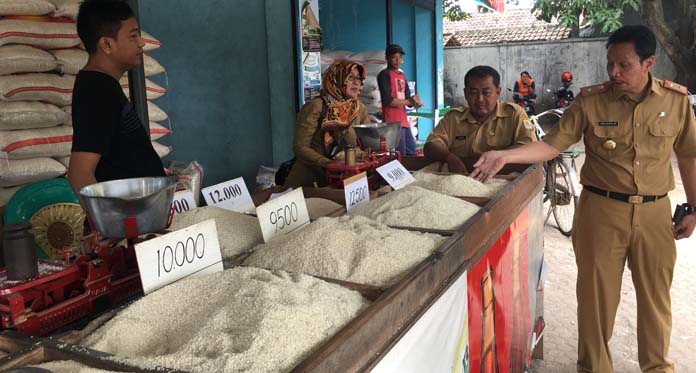 Harga Beras Masih Tinggi, Disdagin Monitor Pasar Tradisional