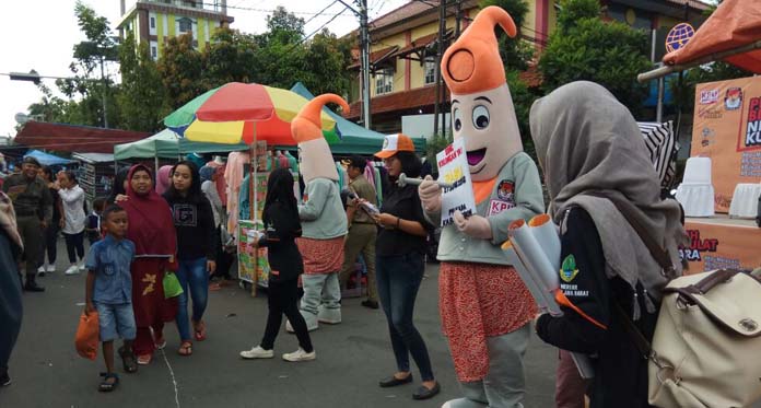 Genjot Partisipasi Pemilih di Pilkada, KPU Sosialisasi di Arena Car Free Day