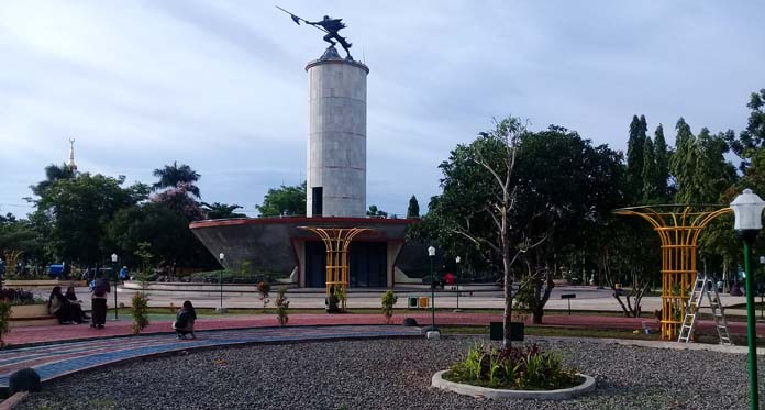 Taman Tugu Perjuangan Jadi Tempat Rekreasi Baru Warga Indramayu