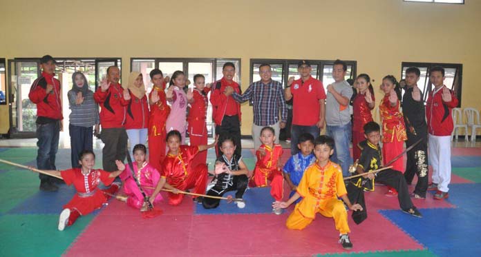 Lima Atlet Wushu Kuningan Optimis Sabet Emas Porda Jabar