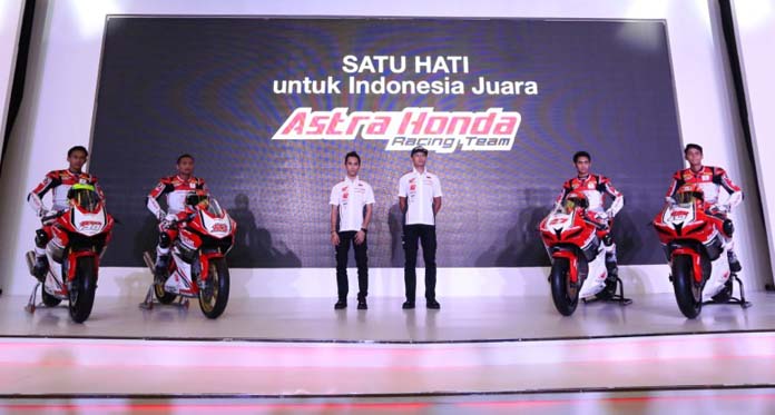 Pembalap Astra Honda Siap Ukir Prestasi untuk Indonesia