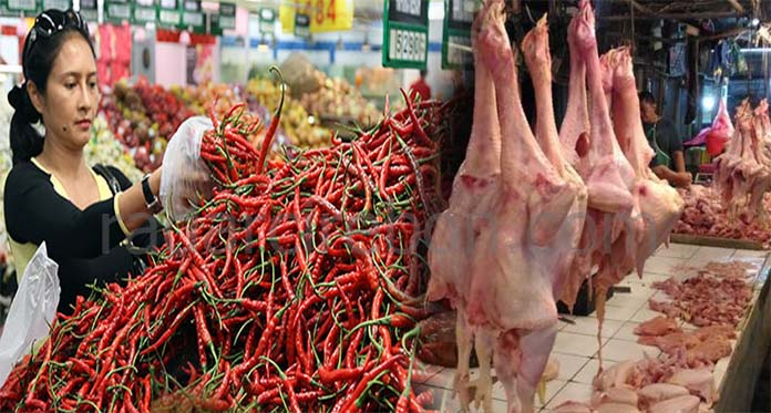 Harga Beras Masih Tinggi, Cabai dan Daging Mulai Turun