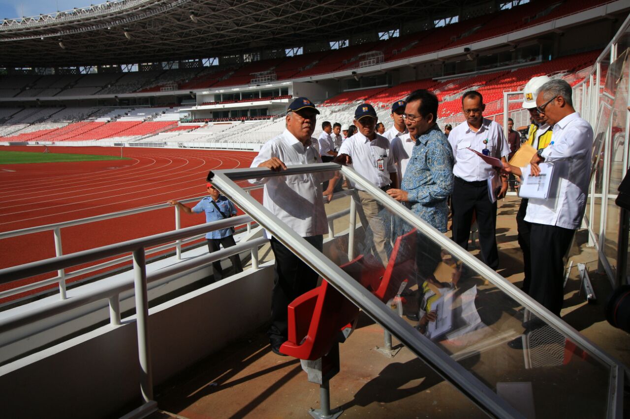 Dengar GBK Dirusak Suporter Bola, Menteri PUPR Nangis