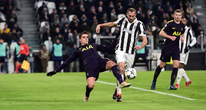 2 Juventus vs Tottenham 2, Tembok Turin Berantakan