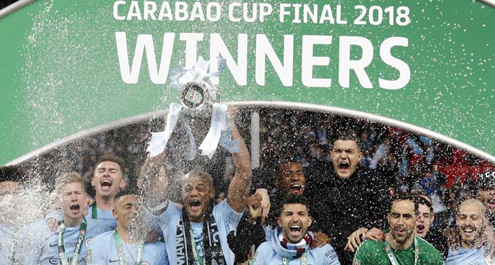 Setelah Juara Carabao Cup, Man City Berani Bicara Treble