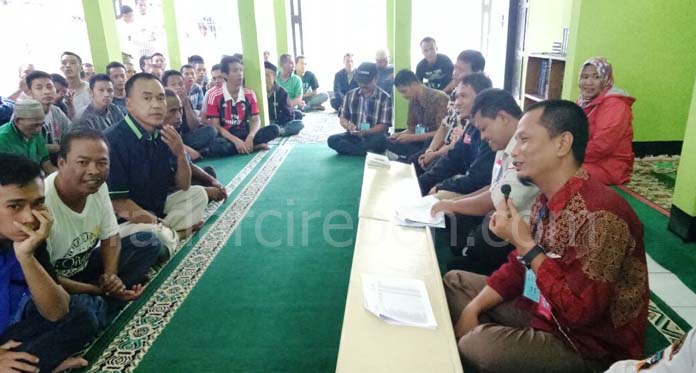 KPU Coklit Napi di Lapas Kelas II A Kuningan