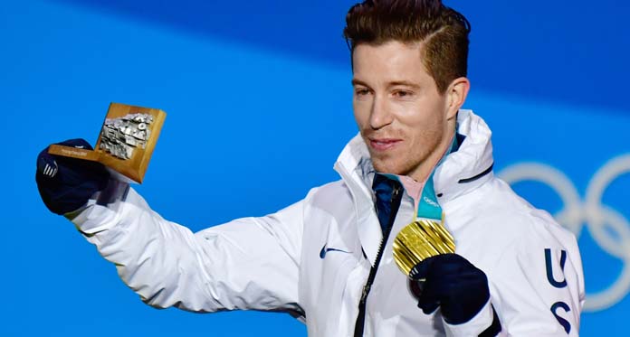 Shaun White Beri Emas Ke-100 AS