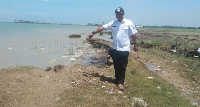 Tahun 2019, Dirjen SDA Janji Bangun Breakwater di Indramayu