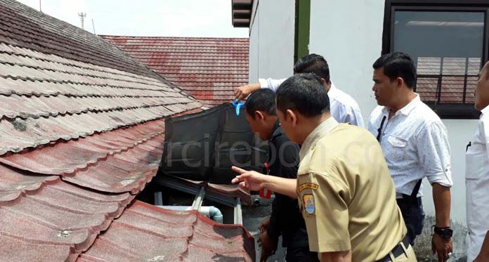 Maling Tulis Pesan Lucu di Dinding RSUD Arjawinangun Usai Mencuri