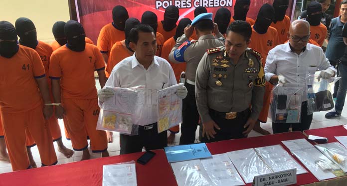 6 Minggu, Polres Cikab Ciduk 19 Pengedar Sabu