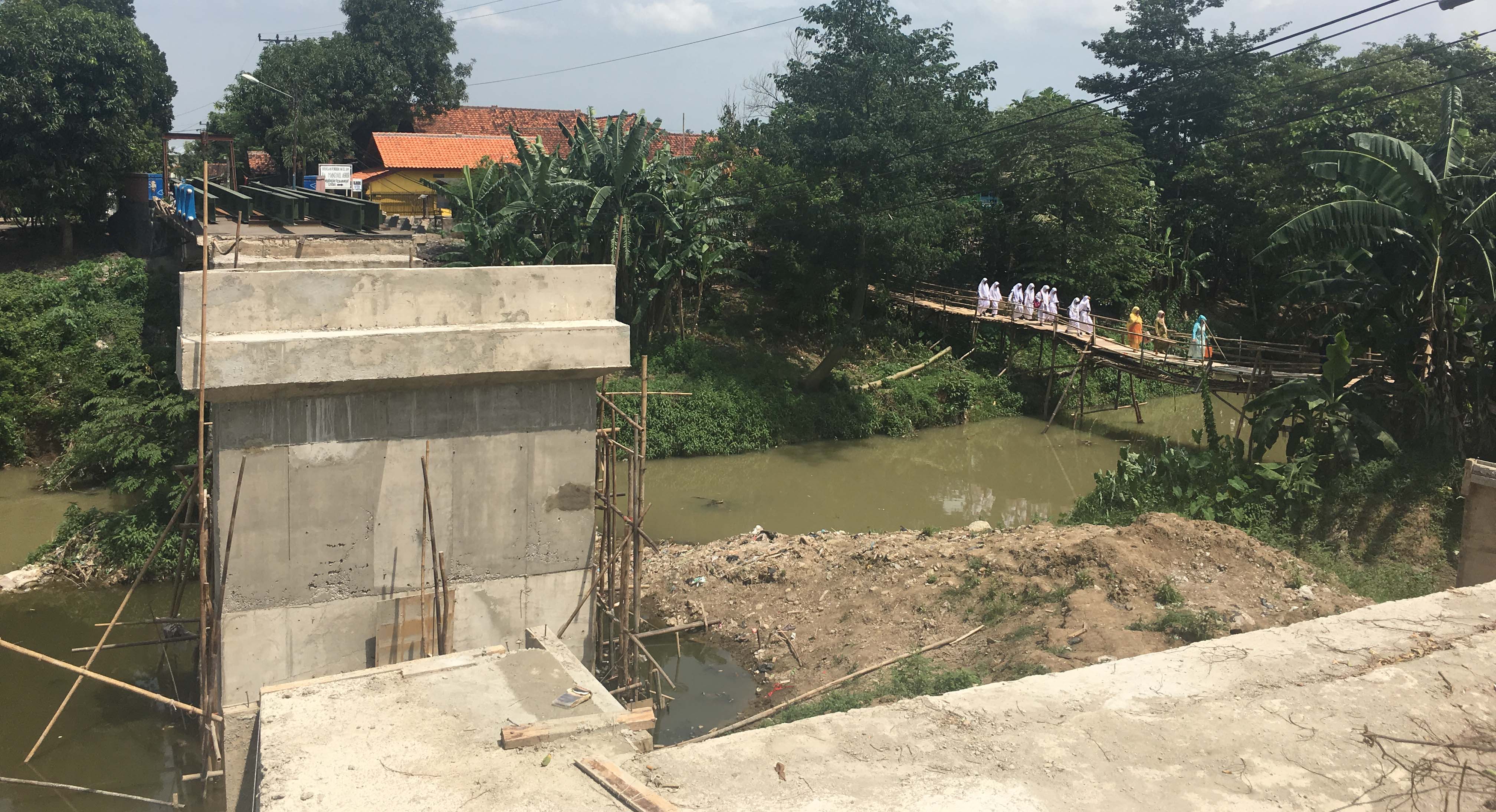 Proyek Jembatan Berubah Konstruksi, DPUPR Bantah Mangkrak Ditinggal Kontraktor