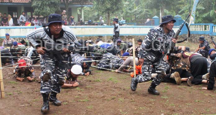 Lanal Bersama Masyarakat Napak Tilas Perjuangan saat Agresi Belanda