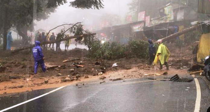 Kawasan Jalur Puncak Bogor Masih Rawan Longsor