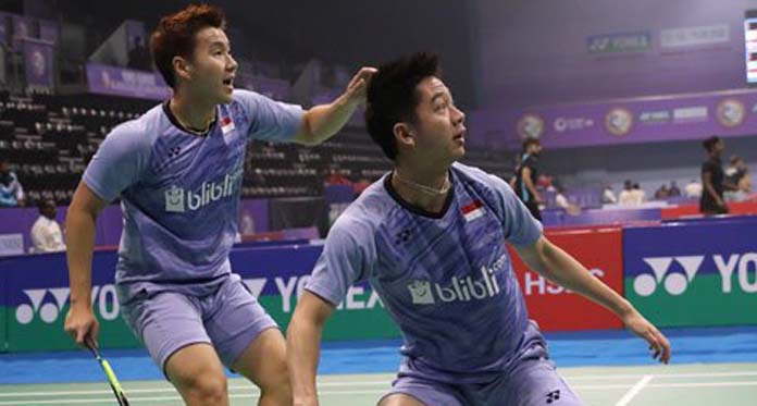 Diwarnai 7 Kali Setting, Marcus/Kevin Raih Tiket Perempat Final India Open