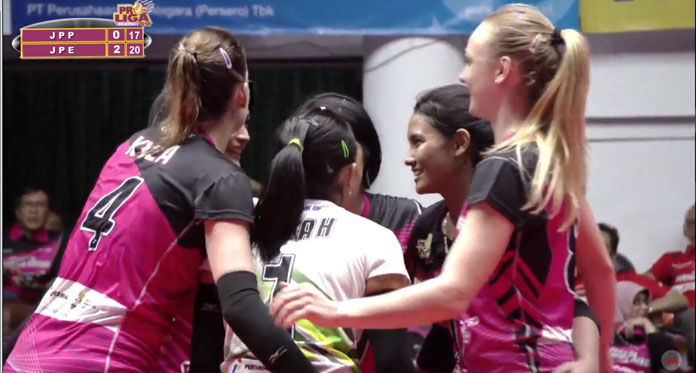 Proliga 2018, Tim Putri Jakarta Pertamina Energi Kokoh di Puncak Klasemen