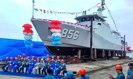 Wow, Kapal Perang Baru TNI AL Jenis PC-40 Buatan Banten