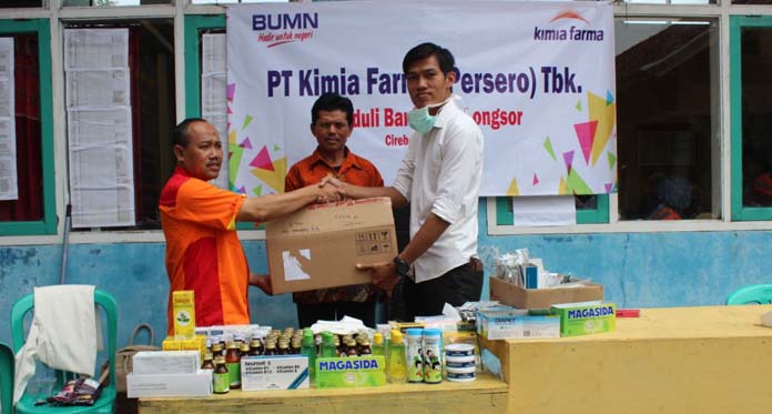 Kimia Farma Bantu Obat-obatan bagi Korban Banjir