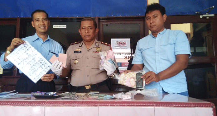 Polisi Cokok Pengedar dan Pengepul Togel di Indramayu