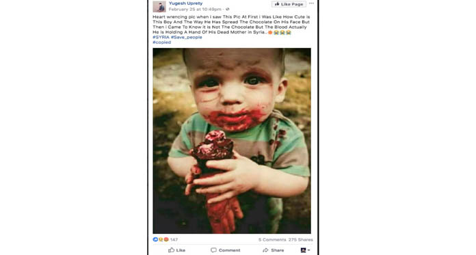 Zombie Kid Bukan Korban Perang Syria