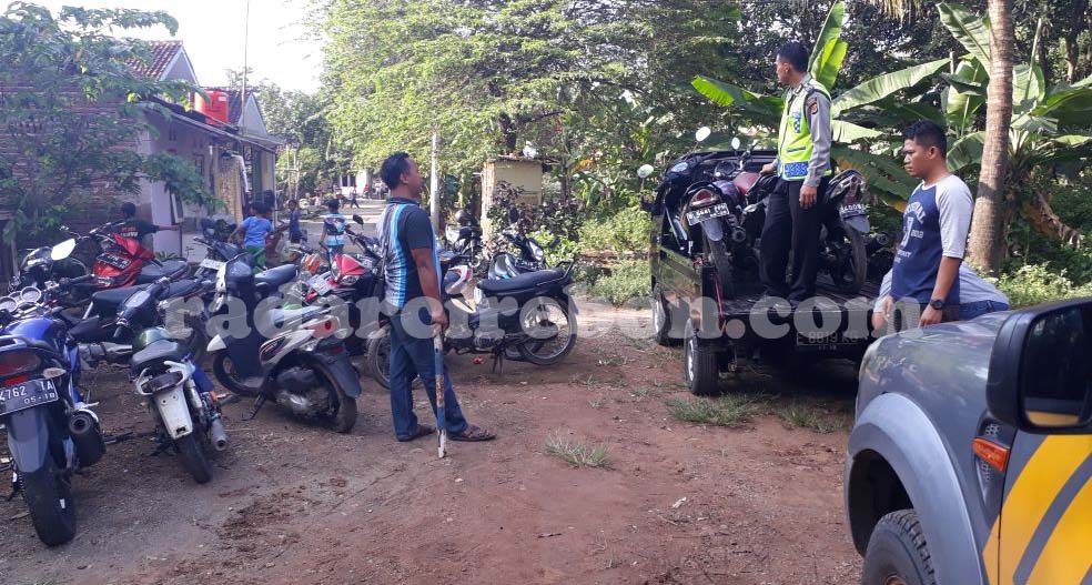 Polisi Grebek Arena Judi, Pejudi Kabur Tinggalkan 28 Motor